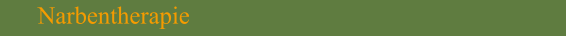 Narbentherapie