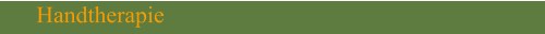 Handtherapie